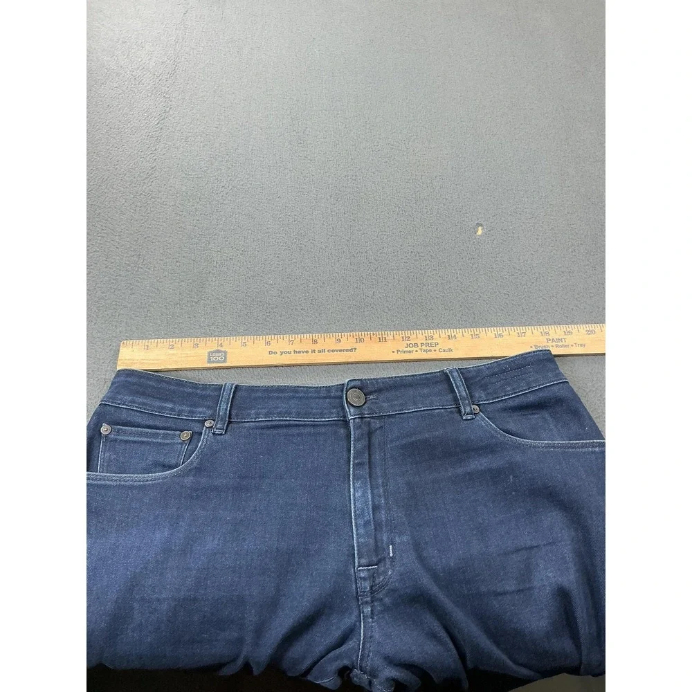 PT Torino Pants Mens 38x32 Blue Chino Regular Fit Stretch Denim Casual Italy
